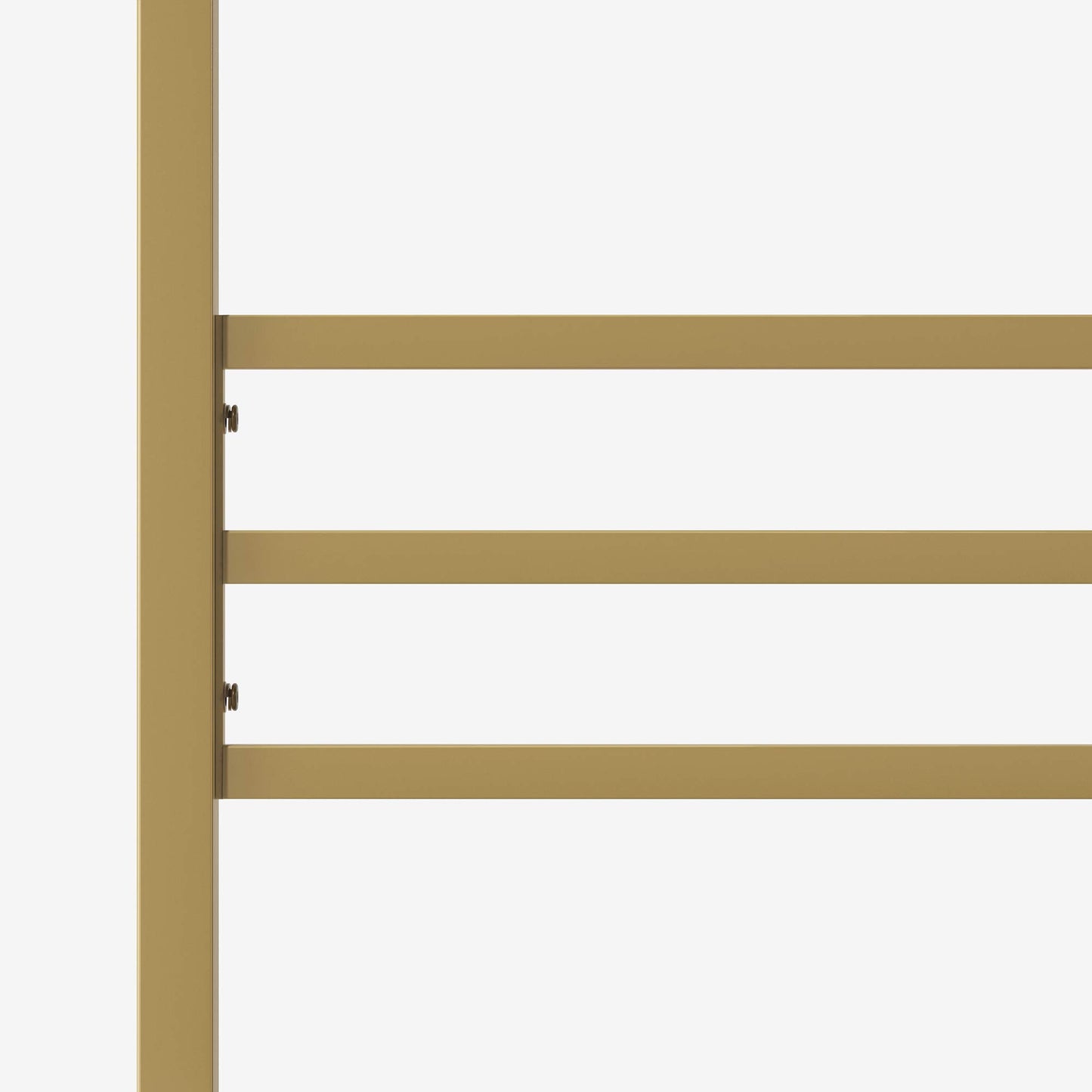 Zinus Patricia Gold Metal Canopy Platform Bed Frame, Mattress Foundation with Steel Slat Support, No Box Spring Needed, Easy Assembly, Full