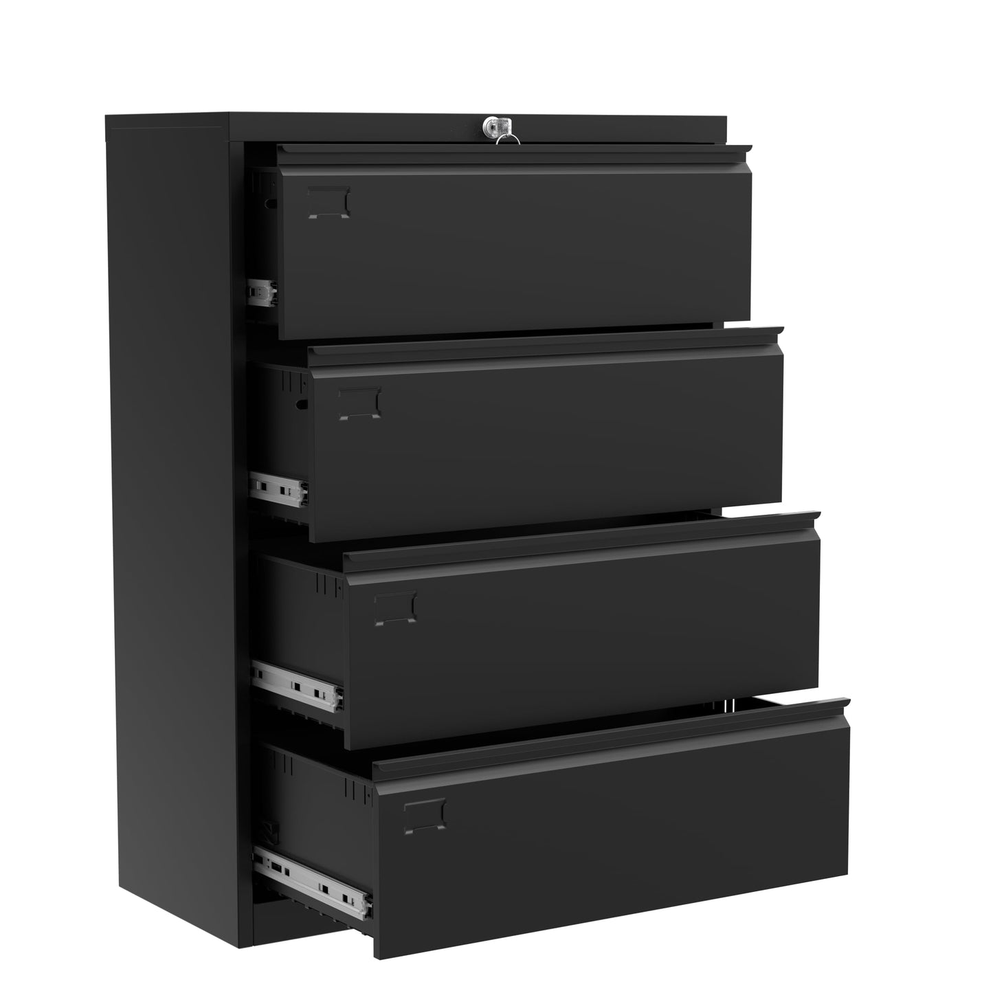 Garvee 52 in Tall Lockable Garage Storage Cabinet with Wheels - Heavy Duty Metal Tool Organizer with 4 Adjustable Shelves, Pegboard & Magnetic Doors for Workshop, Home or Office