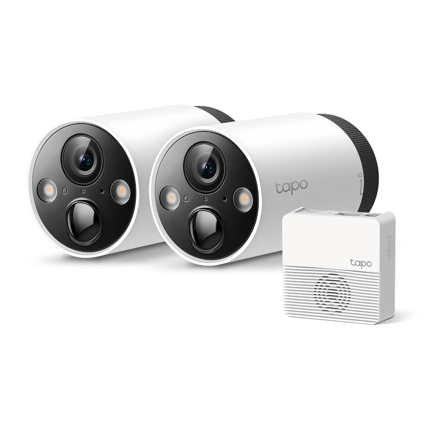 TP-Link Tapo 2K QHD Outdoor Wireless Security Camera System, Up to 180 Day Battery, Color Night Vision w/Starlight Sensor, Motion/Person/Pet/Vehicle Detection, Works w/Alexa &Google Home(Tapo C420S2)