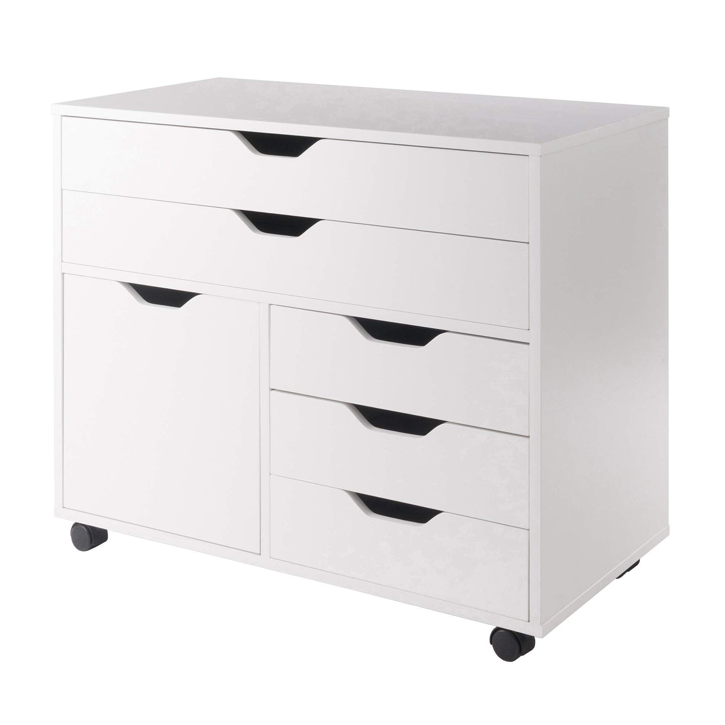 Halifax 3-Pc Storage Cabinet Set, White