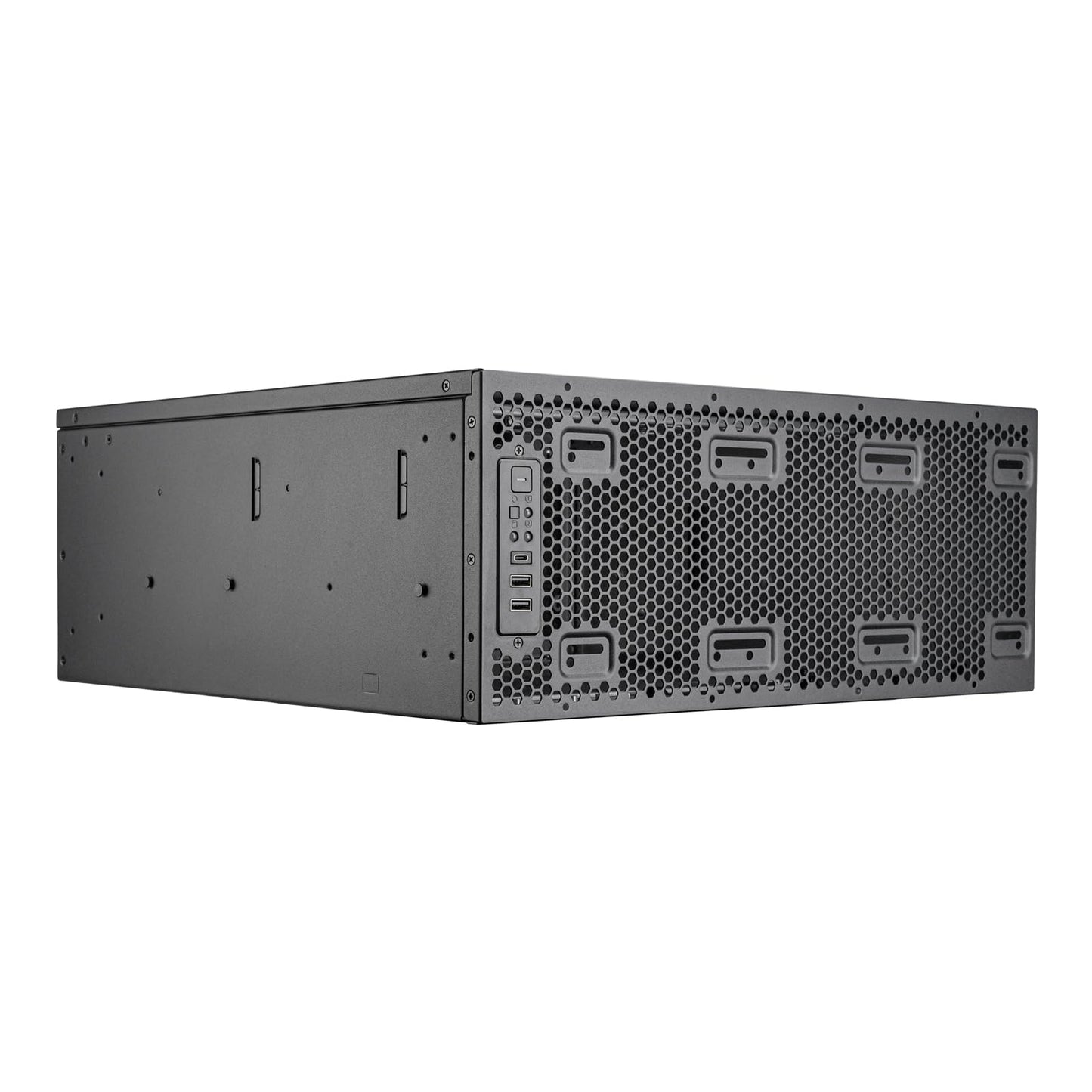 Silverstone Technology RM4A 4U rackmount Server Chassis with Enhanced 360mm radiators Compatibility, SST-RM4A