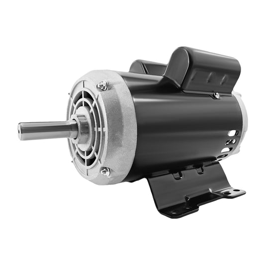 23378805 56283138 Air Compressor Motor Compatible with Ingersoll Rand Electric Motor Air Compressor, Single Phase, 184T Frame, Open Drip Proof Enclosure, 5Hp Output, 3450rpm, 60Hz, 208-230V Voltage