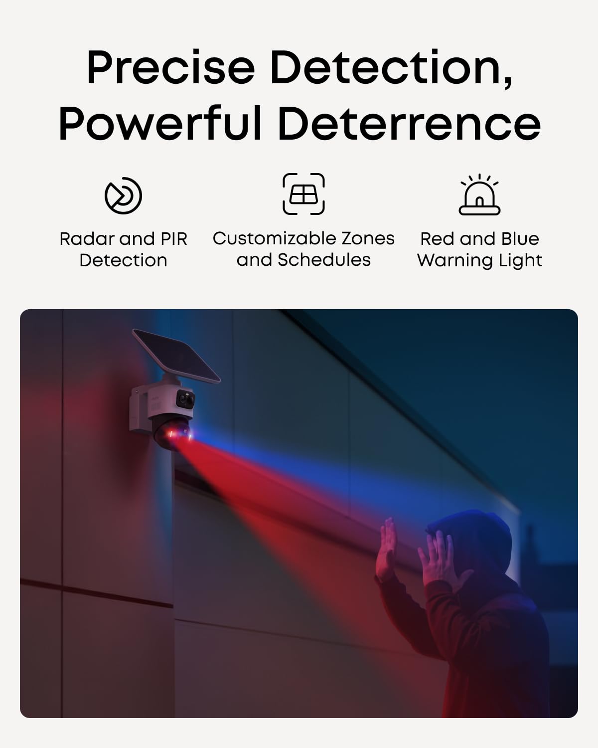 eufy Security eufyCam S4 2-Cam Kit, 4K Solar Wireless Outdoor Security System,3-Lens Bullet-PTZ cam, 360° Coverage,Cross-Cam Track, AI Facial Recognition, 8X Zoom,0 Monthly Fee,Expandable up to 16TB