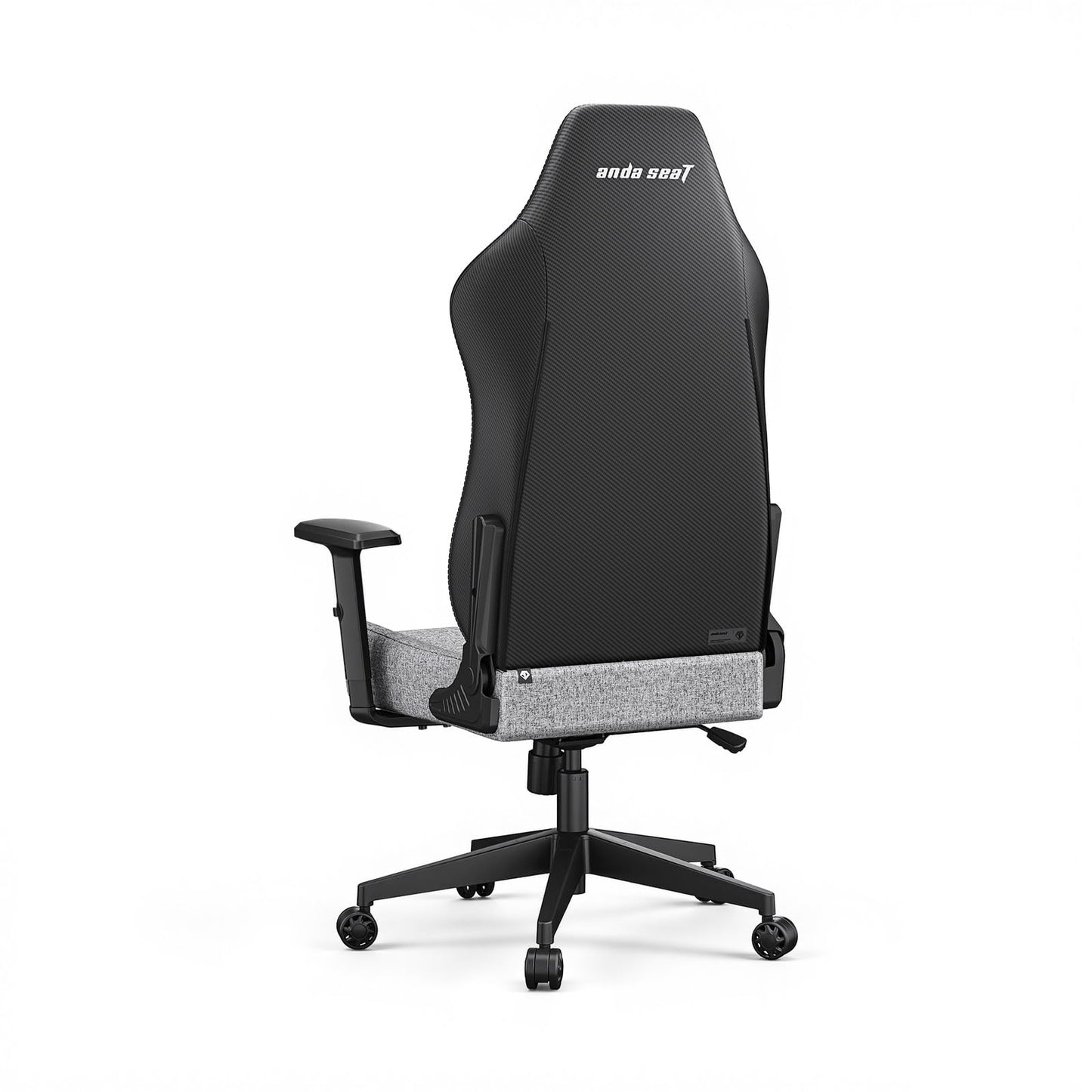 Anda Seat MANA Gaming Chair for Adults - Ergonomic Gray Fabric Game Chairs with Adjustable Armrest, Comfortable Office Chair with Lumbar Support, Heavy Duty Wide Computer Seat for Home & Work