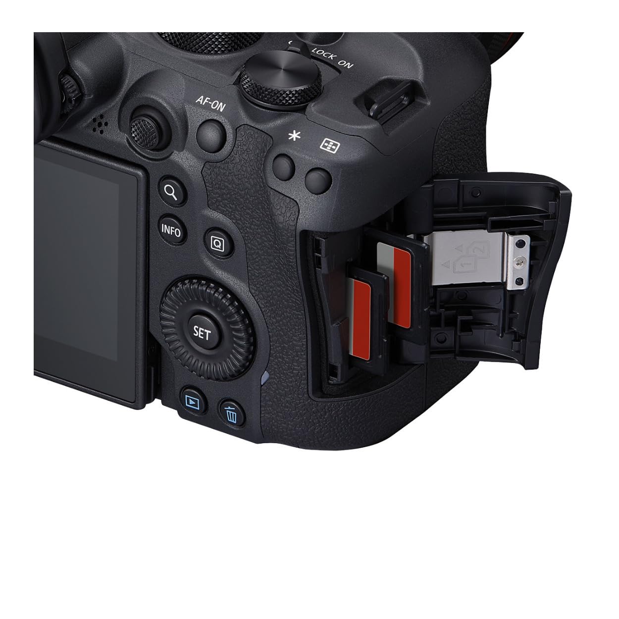 Canon EOS R6 Mark II Mirrorless Camera (Body Only), Full-Frame Camera, 24.2 Megapixel CMOS Sensor, Photo and Video Capabilities, Black