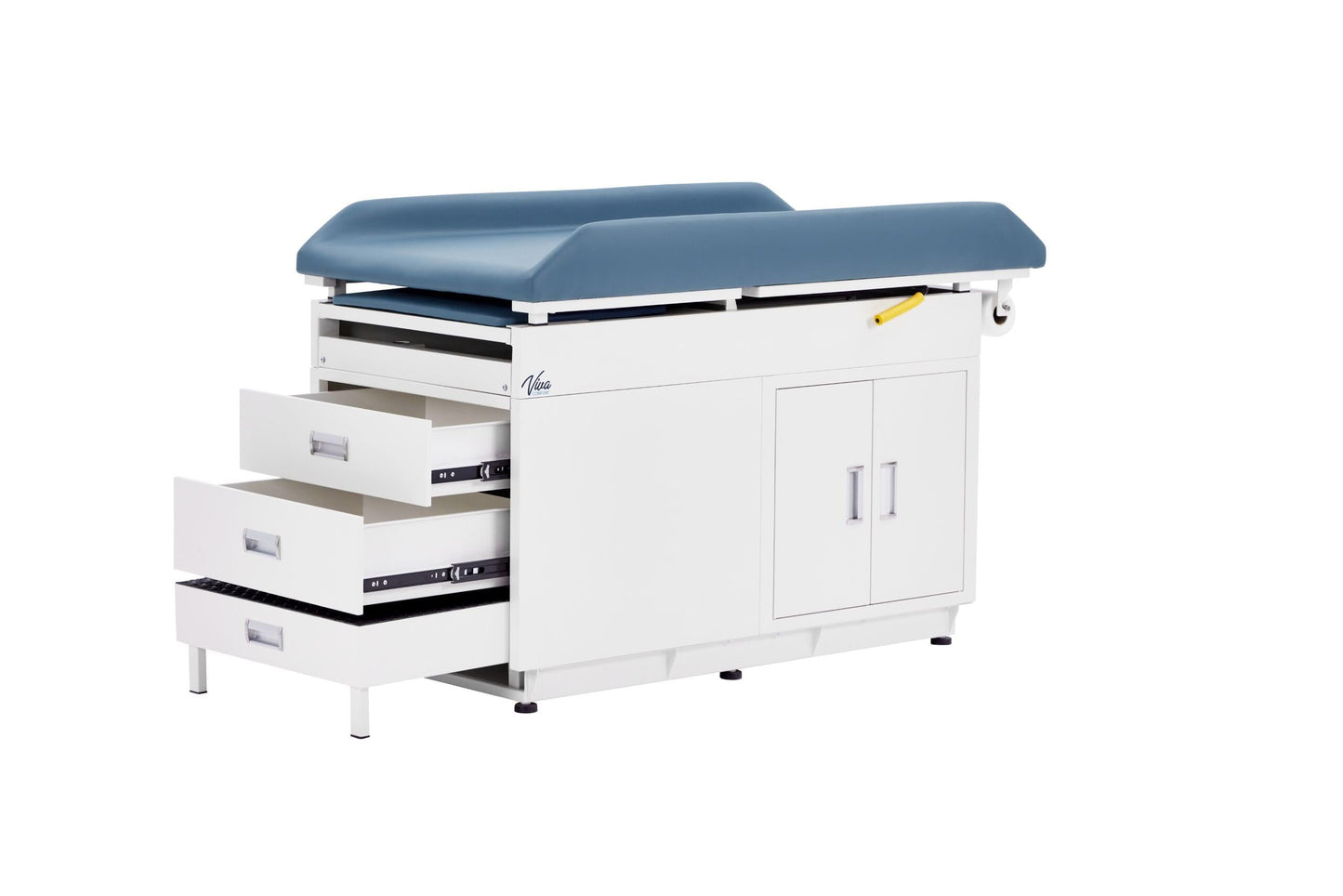 Vivacomfort Pediatric Grande Steel Exam Table, Patient Examination Medical Exam Table for Children, Blue