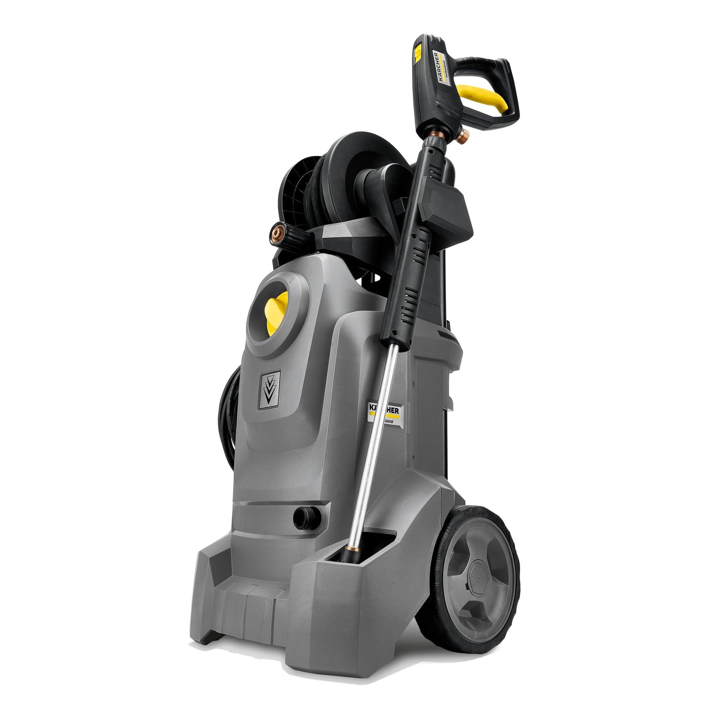 Kärcher HD 4/8 Classic, Commercial Electric Pressure Washer with Power Nozzle, Pressurized Rubber Hose & Hose Reel -1.71 GPM Flow Rate