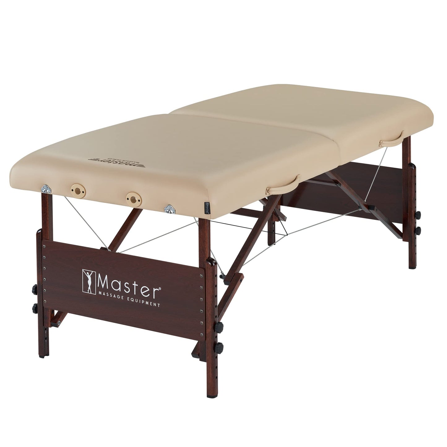 Master Massage Del Ray Pro 30" Portable Massage Table (30" W x 84" L), 750 lbs. Capacity, 3" Cushioning