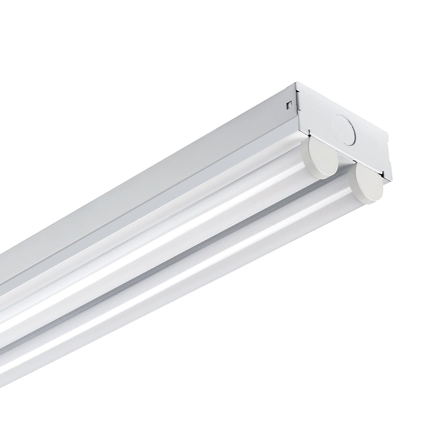 Metalux 4ST2L4040R 4 2 Lamp Strip Light, Alloy Steel, 4 ft, No Color