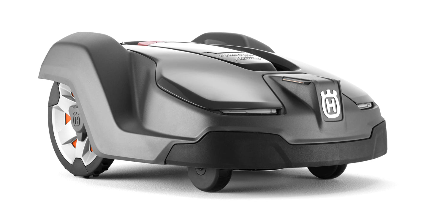 Husqvarna Automower 430X Robotic Lawn Mower with GPS Assisted Navigation, Automatic Lawn Mower with Self Installation and Ultra-Quiet Smart Mowing Tech for Medium to Large Yards (0.8 Acre), 967852845