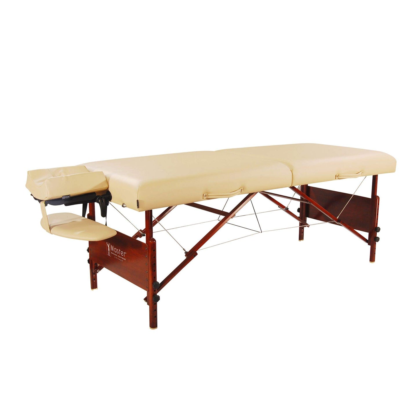 Master Massage 30" Del Ray Pro Portable Massage Table (30" width x 84" length) with Adjustable Table Height, 750lbs. Working Capacity- Massage Bed, Tattoo Table, Lash Table