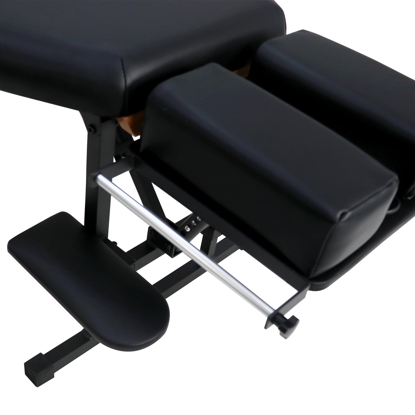 Helsevesen Arena 160 Portable Chiropractic Table, Foldable Massage Treatment Table, 8-Level Height Adjustment