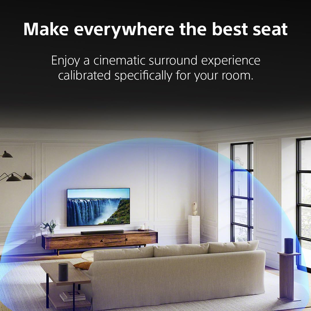 Sony BRAVIA Theater Bar 7 Sound Bar with Included BRAVIA Theater Sub 7 Wireless Subwoofer, Dolby Atmos®/DTS:X®, 2026 Model
