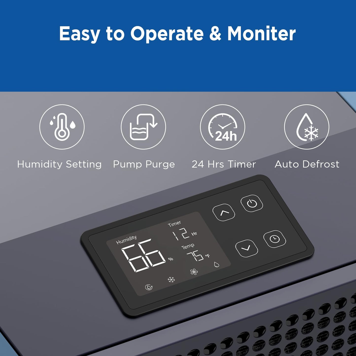 Moiswell 190 Pints Commercial Dehumidifier with Pump Portable Industrial Heavy Duty Moisture Removal Dehumidifiers for Basements with Auto Drain,Powerful Humidity Control for Large Spaces