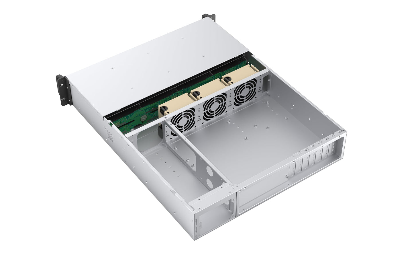 Rosewill 2U Rackmount Server Chassis | Supports up to 8 x 3.5 12Gbps Hot Swap SATA/SAS | E-ATX Compatible | 2U/CRPS PSU | 3 x 8038 PWM Fan | USB 3.2 Type-C | RSV-H208