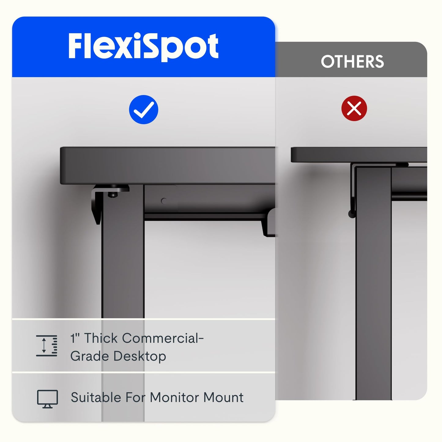 FLEXISPOT L Shaped Standing Desk, 71 x 63 Inch Electric Height Adjustable Corner Desk, Sit Stand Computer Workstation, Preset Controller, Home Office, Black Frame with Black Top