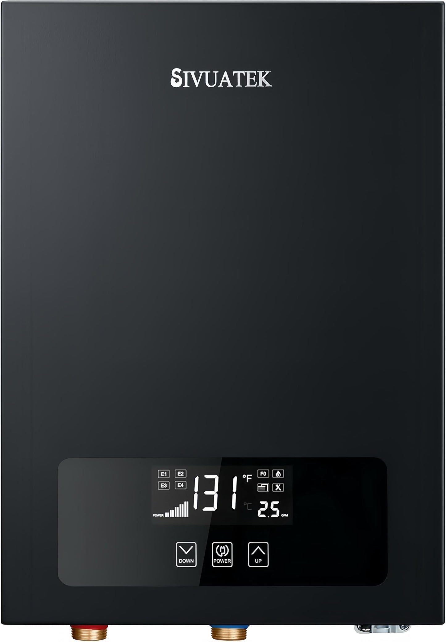 Electric Tankless Water Heater SIVUATEK 18kW, 240V - On-Demand Hot Water for Whole House - ETL Certified, Self Modulating - Compact Design for Easy Installation - for 3 Point of Use Hot Water