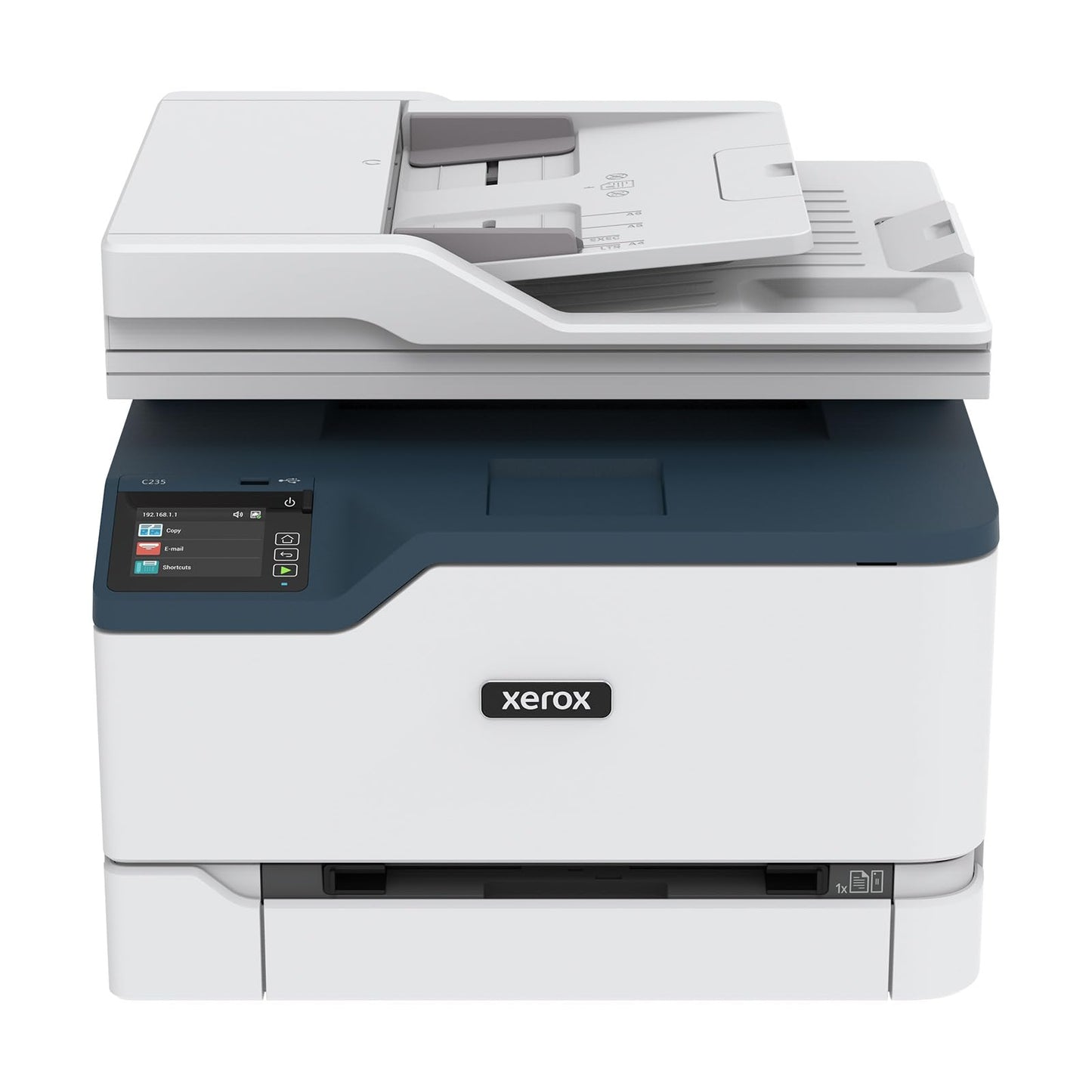 Xerox C235dni Wireless Color Laser All-in-One Printer – Printer Scanner Copier Fax, 24ppm, Wireless Home Office Printer for Laptop & Desktop, Easy to Setup