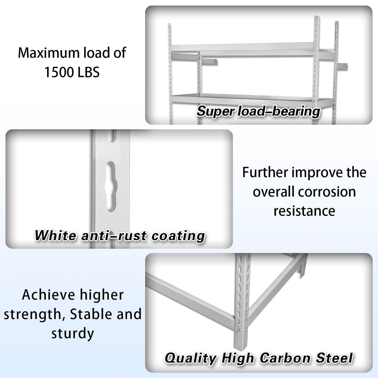 Industrial Tire Rack for Garage, Steel 3 Tier Single Entry Tire Storage Stand