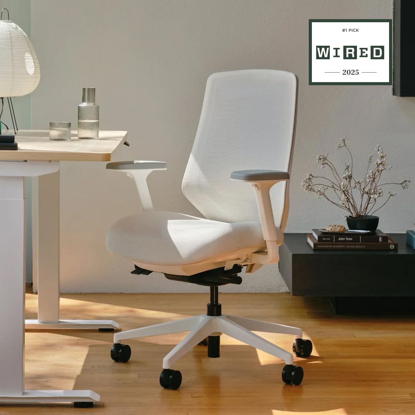 Branch Ergonomic Chair Pro - Mesh Office Chair with 14 Points of Adjustment - Height, Depth & Tilt Adjustable - 5D Armrests - Forward Tilt, Smooth Recline, and Lumbar Support - Shore