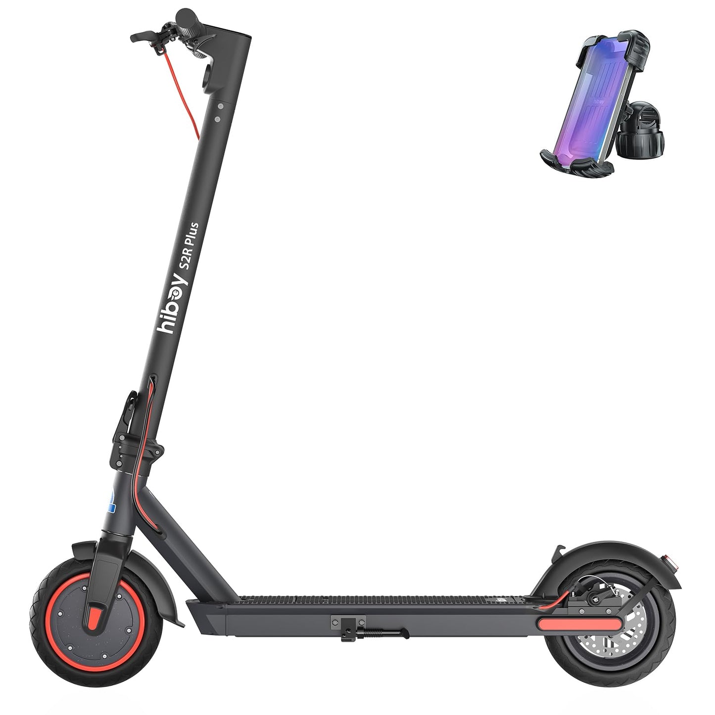 Hiboy 500W Peak Motor Electric Scooter, 19MPH, 22 Miles Long-Range, Foldable Commuter Electric Scooter Adults with Removable Battery, Dual Braking System & APP for Urban Travel