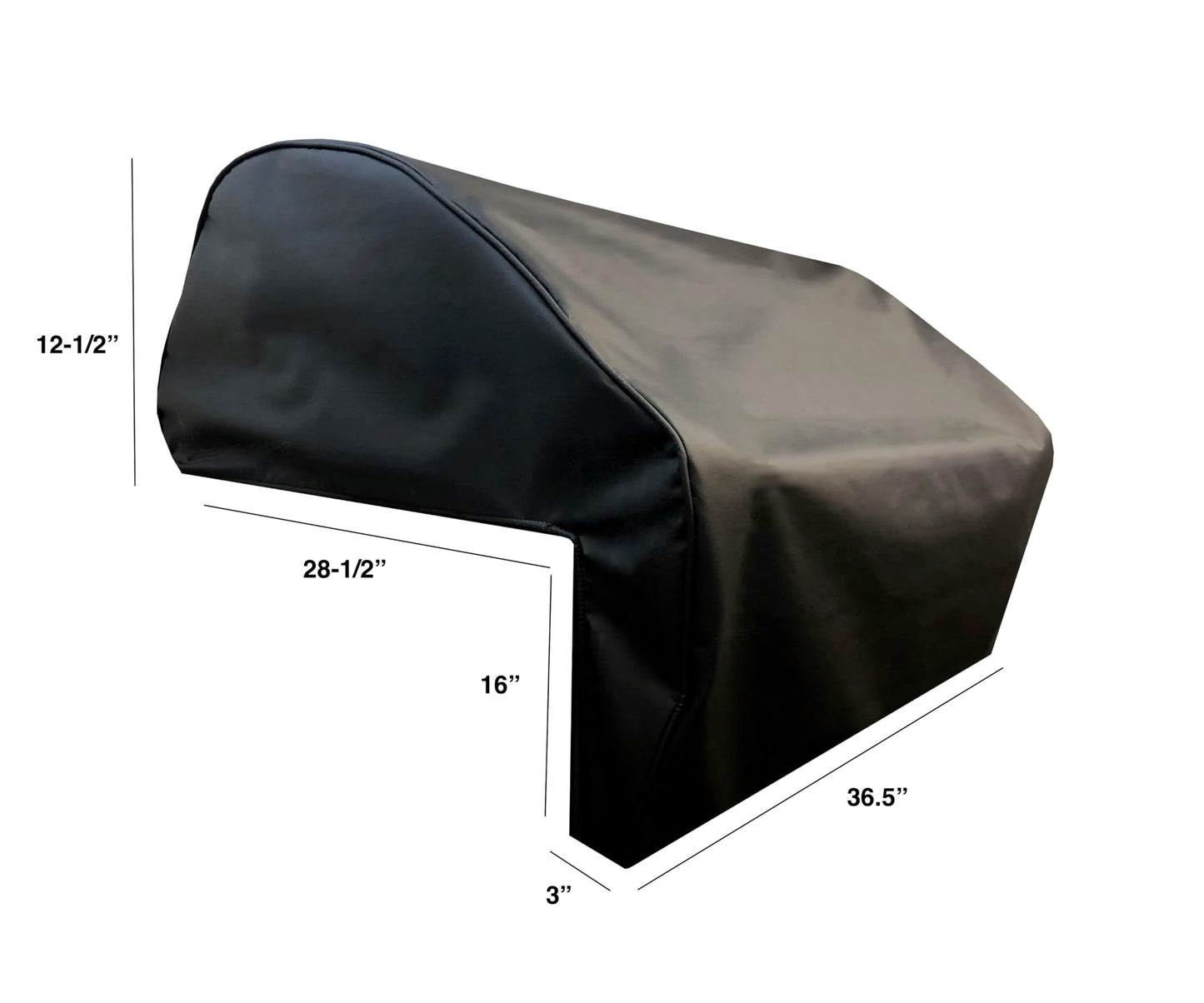 Windproof Covers 36 inch Heavy Duty Premium Grill Cover to fit Recteq E-Series 1300 Pellet Built-in Grill
