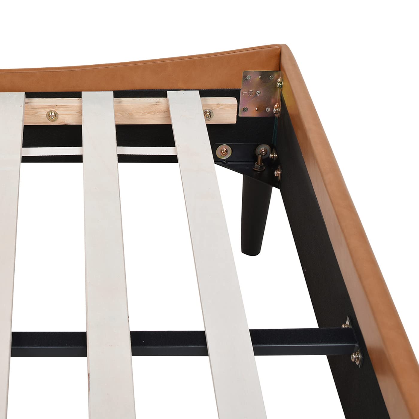 Sandy Wilson Home Marlowe Vertical Tufted Headboard Platform Bed Set