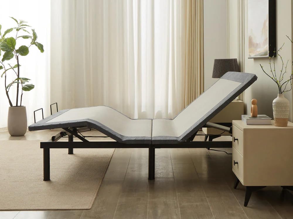 Smart Flex SF200 Wireless Adjustable Bed Base with Zero Gravity, Head & Foot Articulation, 1000 lb Capacity (Queen (U.S. Standard)) (Full)