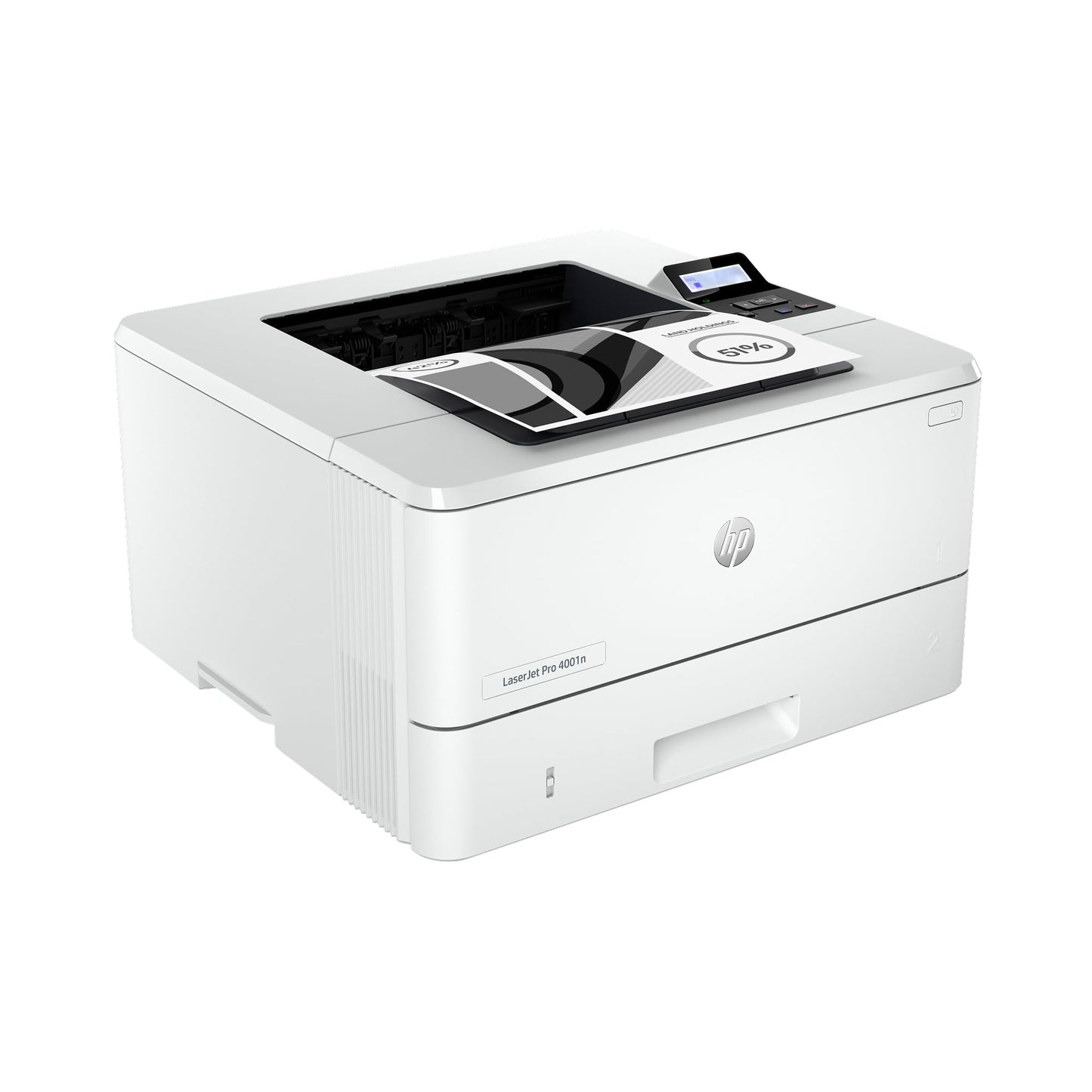 HP LaserJet Pro 4001n Black & White Printer, Print, Fast speeds, Easy Setup, Mobile Printing, Advanced Security, USB, Ethernet Connection, Best-for-Office