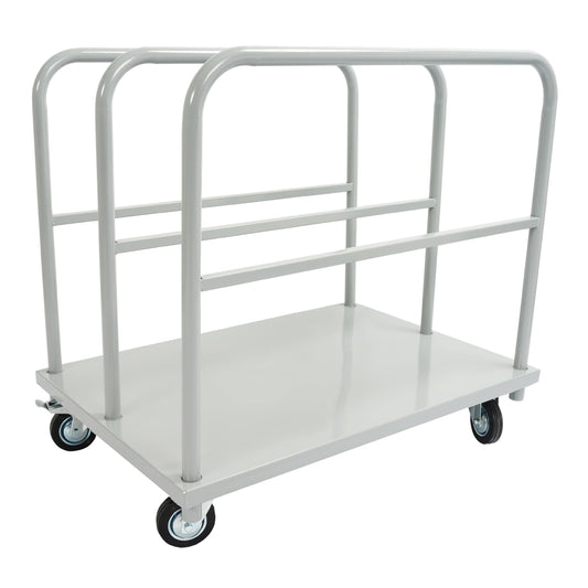 Gelacie 36x24inch Steel Panel Truck Cart, Flat Dolly Cart, Flatbed with