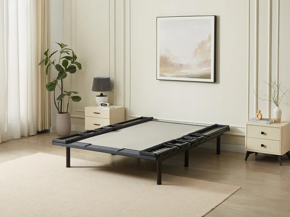 Smart Flex FLEXBED USA SF400 Adjustable Bed Frame, 1000 lb Capacity, Metal Frame, Wireless Remote, USB Charging, Multiple Sizes (King (U.S. Standard))