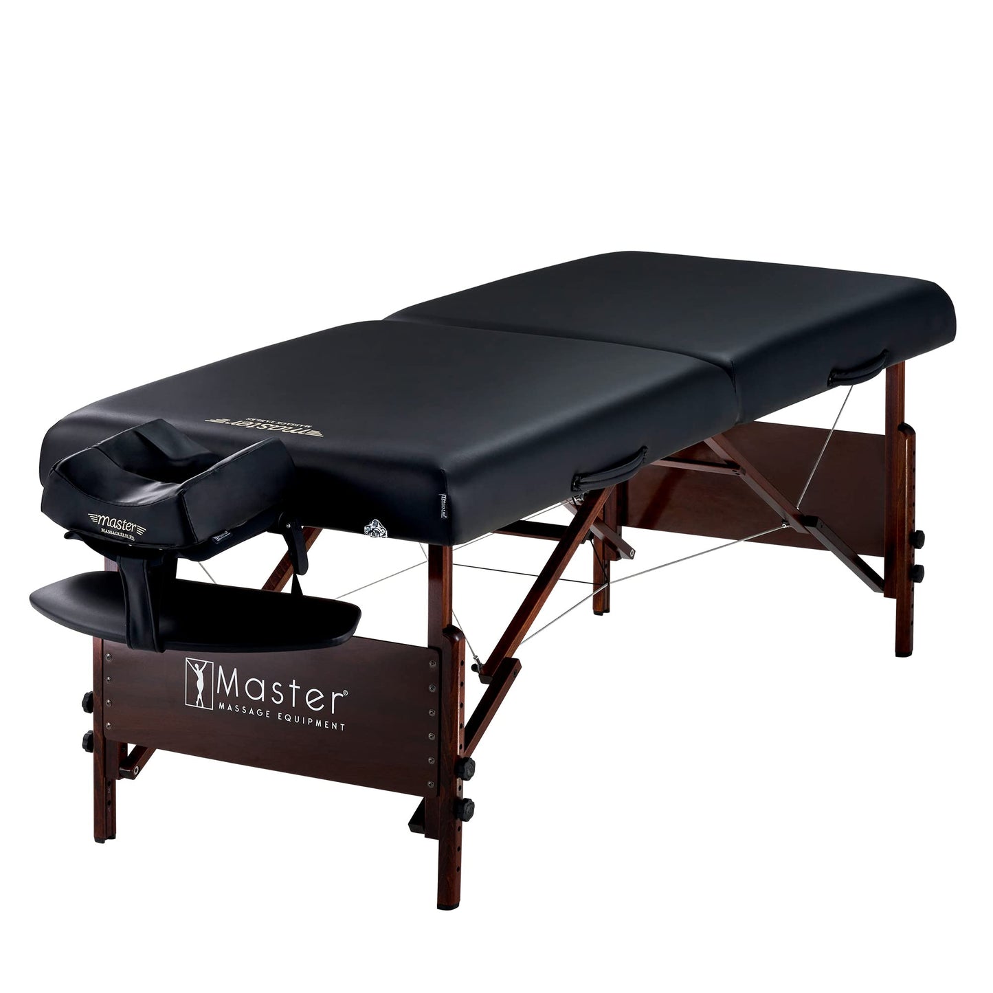 Master Massage Del Ray Pro 30" Portable Massage Table, 750lbs Capacity, Black