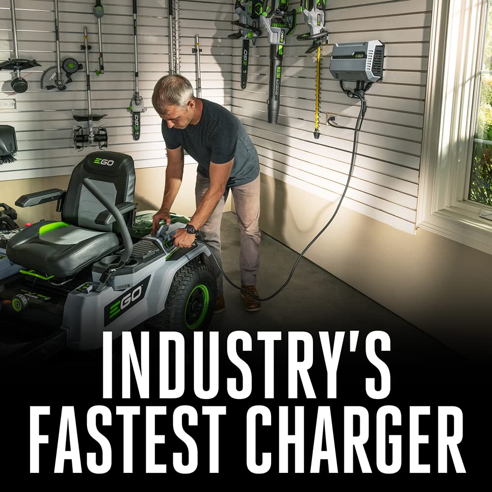 EGO Power+ CHV1600 Z6 Zero Turn Riding Mower Charger, Gray