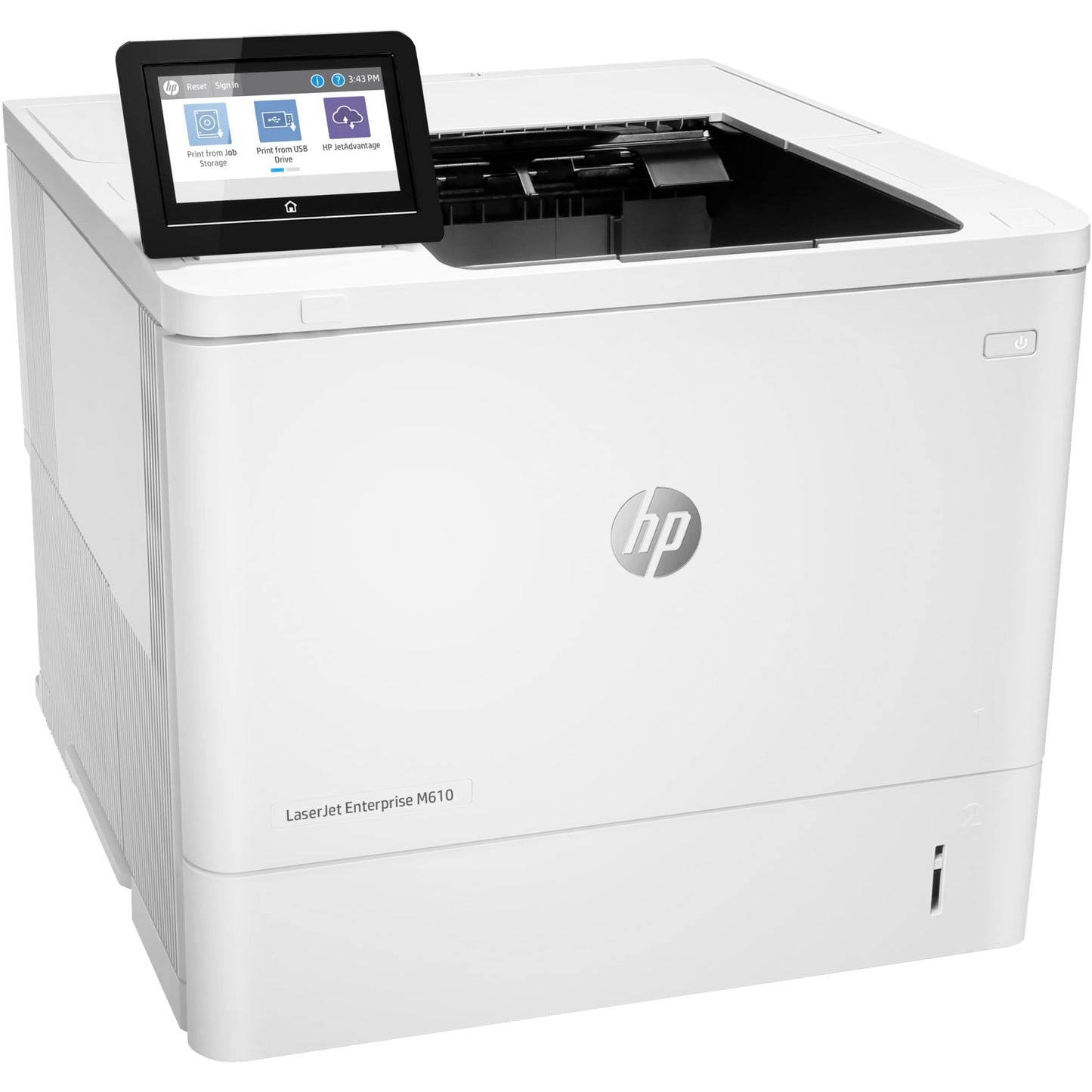 HP LaserJet Enterprise M610dn Monochrome Printer with Built-in Ethernet & 2-Sided Printing (7PS82A)