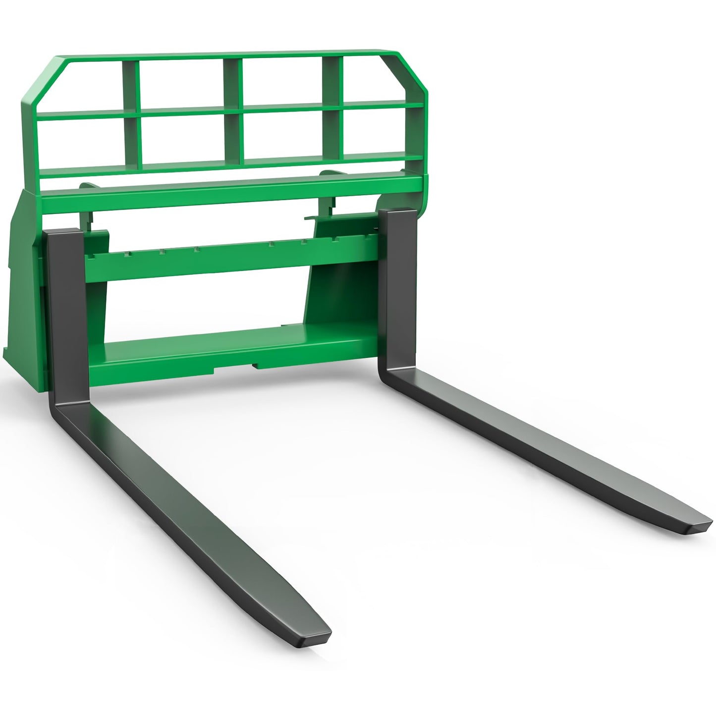 YITAMOTOR 4000lbs Universal Skid Steer Pallet Fork Attachment, 46" Pallet Fork Frame with 48" Fork Blades, Quick Attach Pallet Fork for Tractors Loaders