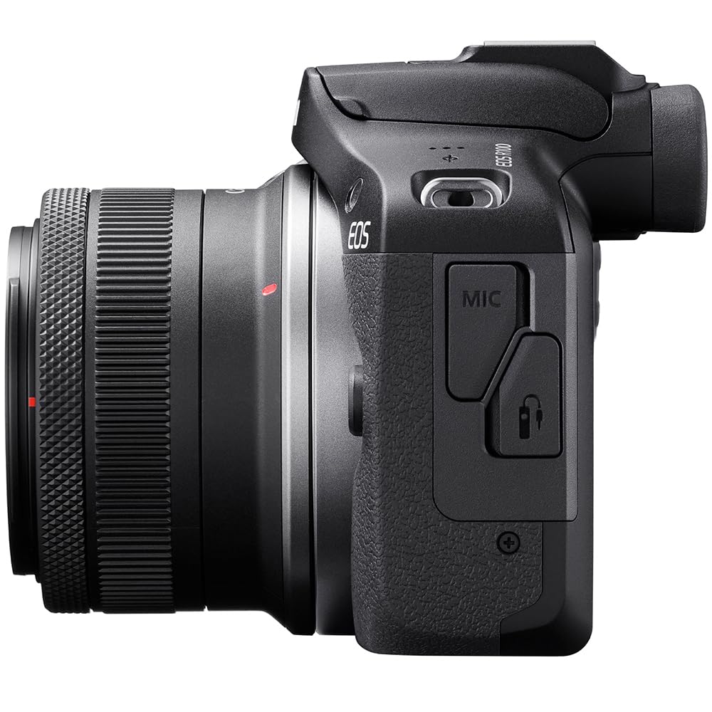 Canon EOS R100 Mirrorless Camera Two-Lens Bundle | RF-S 18-45mm + RF 75-300mm Lenses | 64GB Card & Editing Software | Canon USA Warranty | Authorized Dealer