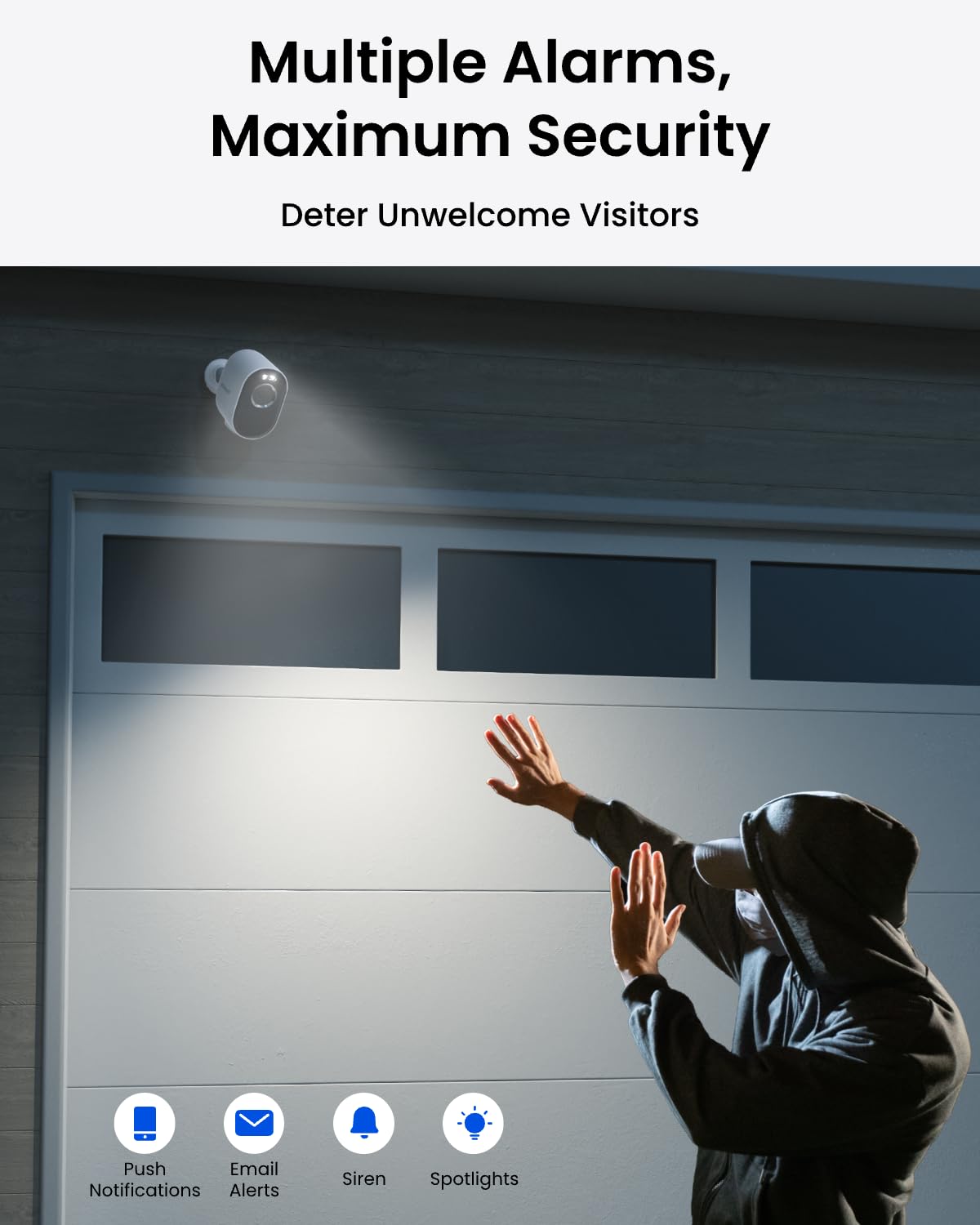 REOLINK Home Hub mini with 2X Argus 3 Pro+Solar Panel, Solar Security Cameras Wireless Outdoor, 2.4/5 GHz WiFi, Solar/Battery Powered, Smart Detection, Motion Recording, No Monthly Fee