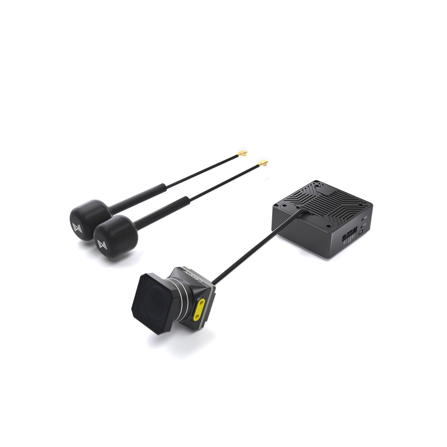 CADDXFPV Walksnail Moonlight Kit – Air Unit Pro for FPV Drone with Starlight Sensor, Digital Transmission System,Dual Antennas, 22ms Low Latency, 4km Max Range,160° FOV,4K/60fps Video Recording