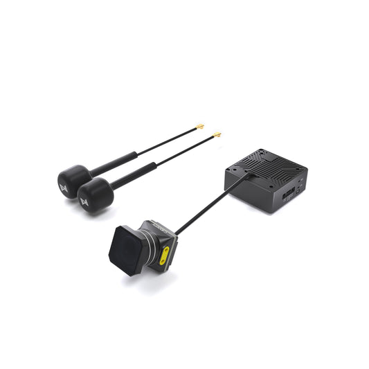 CADDXFPV Walksnail Moonlight Kit – Air Unit Pro for FPV Drone with Starlight Sensor, Digital Transmission System,Dual Antennas, 22ms Low Latency, 4km Max Range,160° FOV,4K/60fps Video Recording
