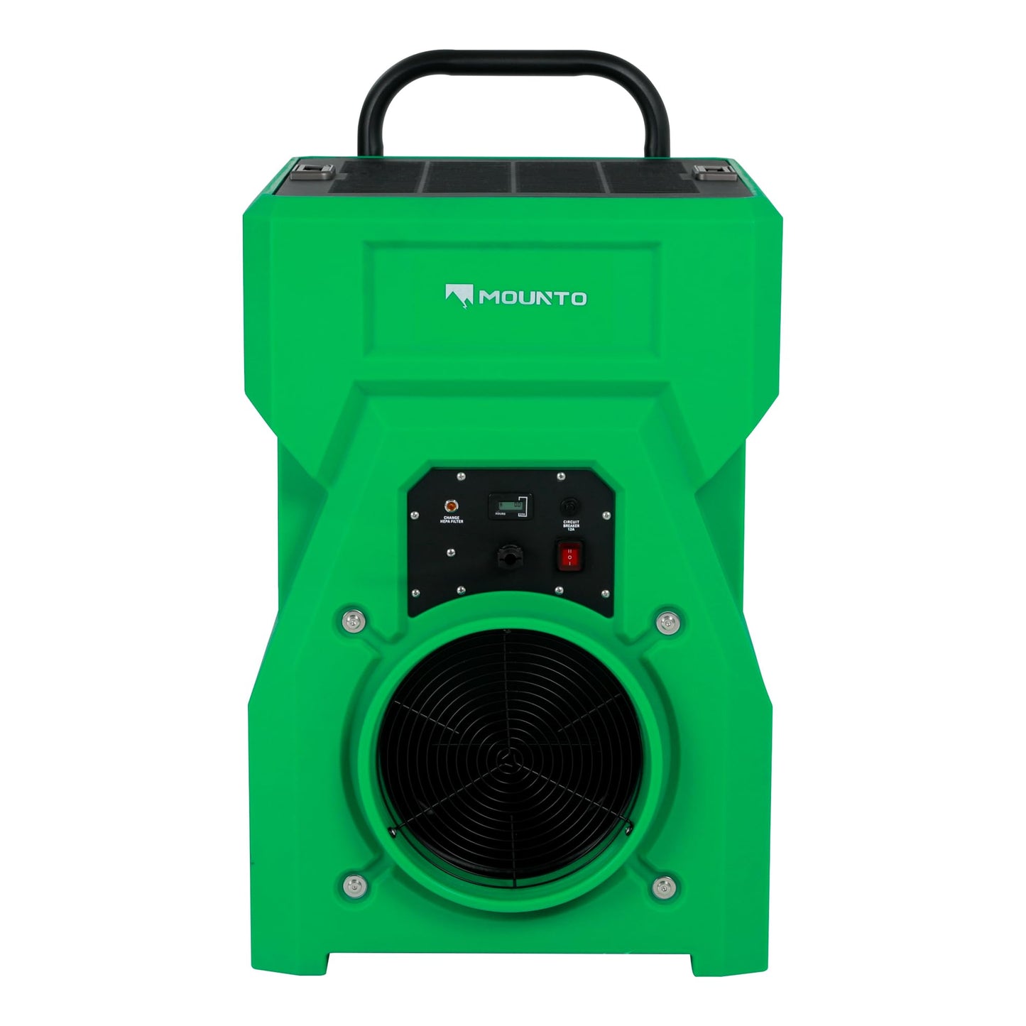 MOUNTO 1000cfm Portable Industrial Air Purifier Negative Air Scrubber - Powerful 1HP Motor, True HEPA Filter, 2-Speed, Handle and wheels 3-Year Warranty