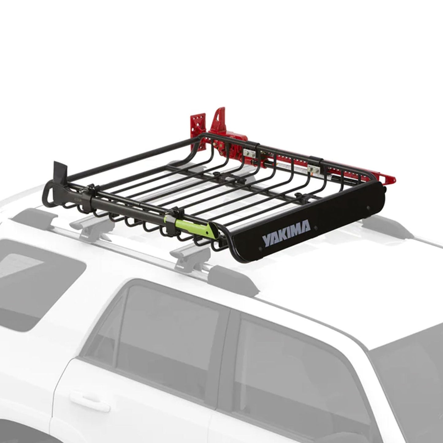 Yakima LoadWarrior Medium Sized Heavy Duty Steel Cargo Basket Roof Rack with Universal Mounting Hardware for All Yakima StreamLine Crossbars, Black