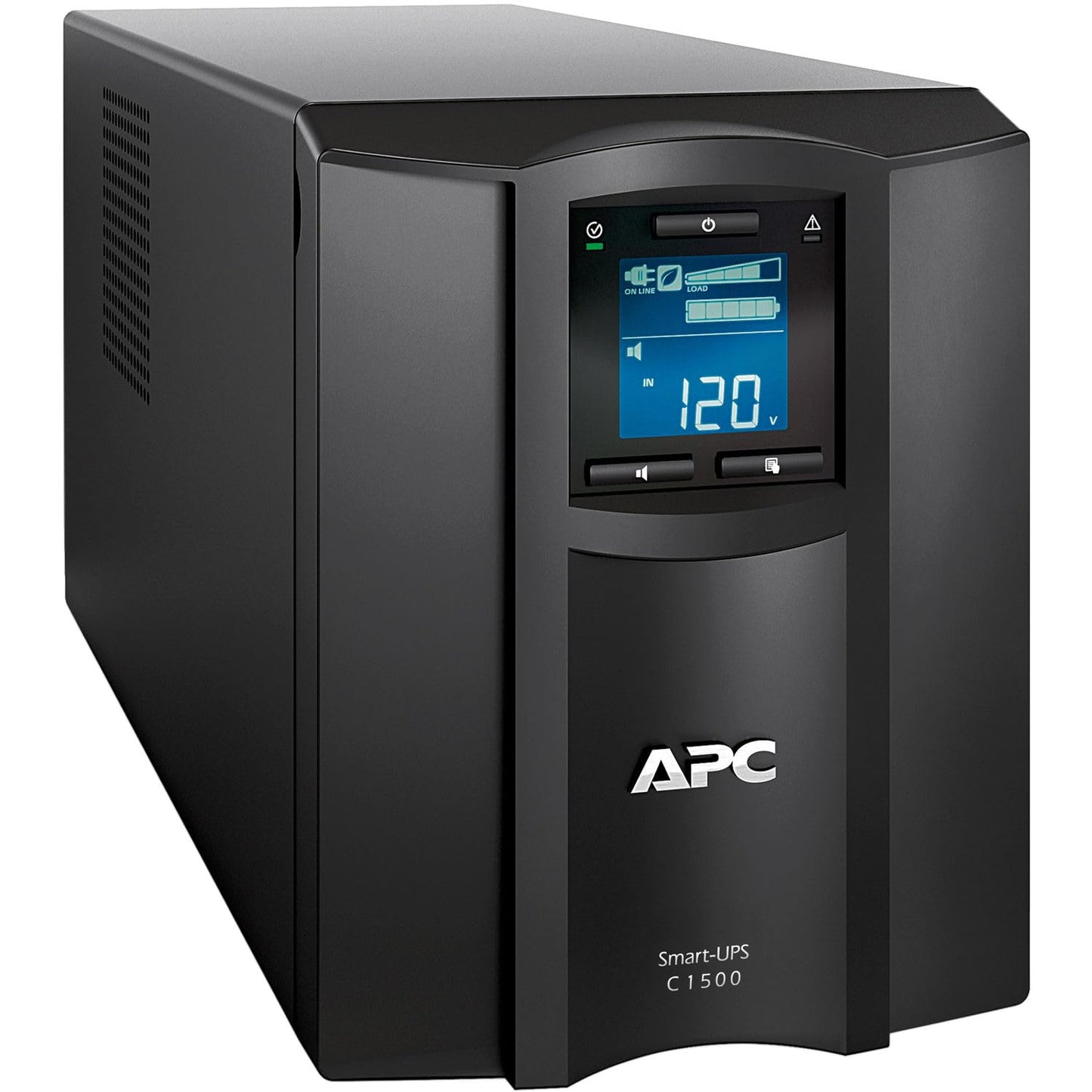 APC Smart-UPS, SMT1500C Tower Back-UPS, 1440 VA Backup Battery Power Supply, 8 x NEMA 5-15R, SmartConnect Port, SmartSlot, AVR, LCD Bundled with 16GB USB Storage