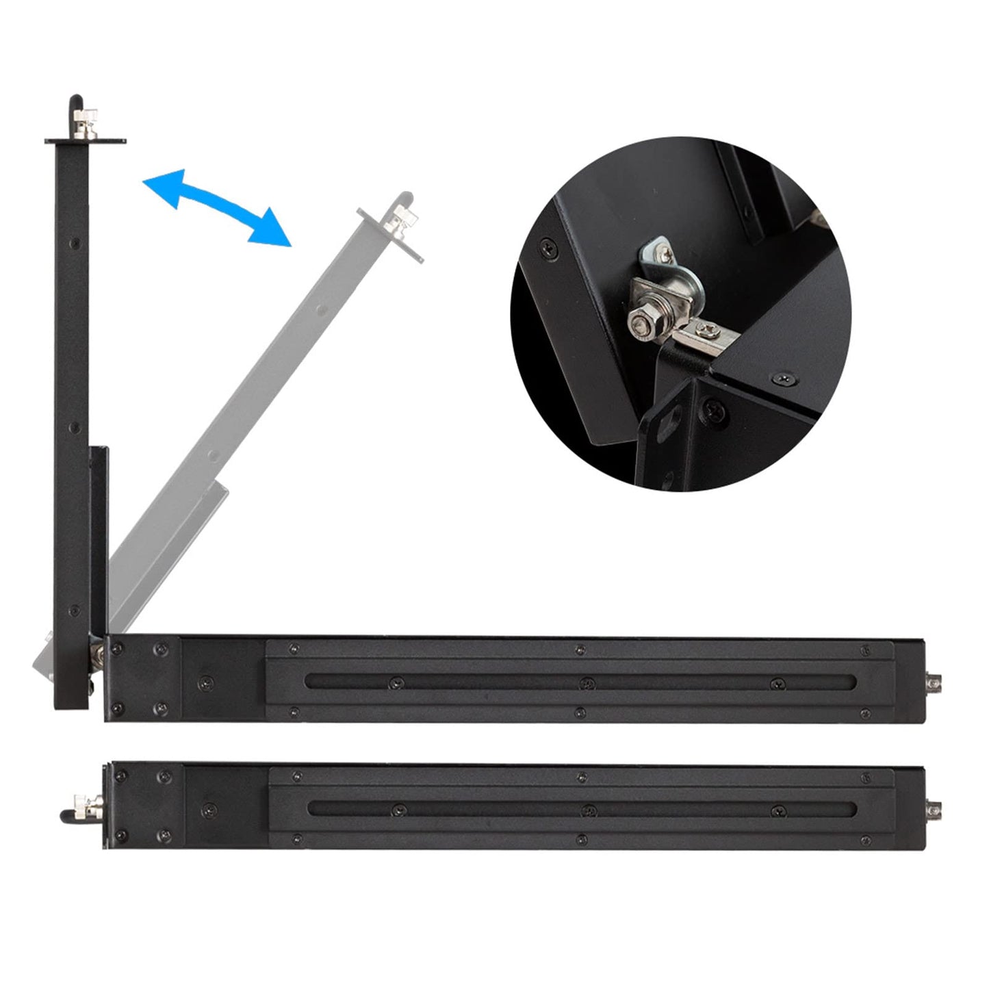 SEETEC 17.3 Inch 1RU Pull Out Rack Mount Monitor Full HD 1920x1080 SC173-HSD-56(HDMI/SDI)
