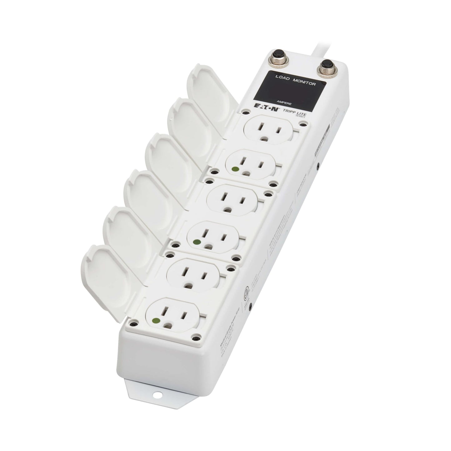 Tripp Lite Eaton Medical Hospital Power Strip for Patient Care Vicinity, UL 1363A Certified, 6 Outlets + 15ft Cord, Cart & IV Pole Mount Option, Lifetime Manufacturer's Warranty (PS-615-HG-OEMLM)