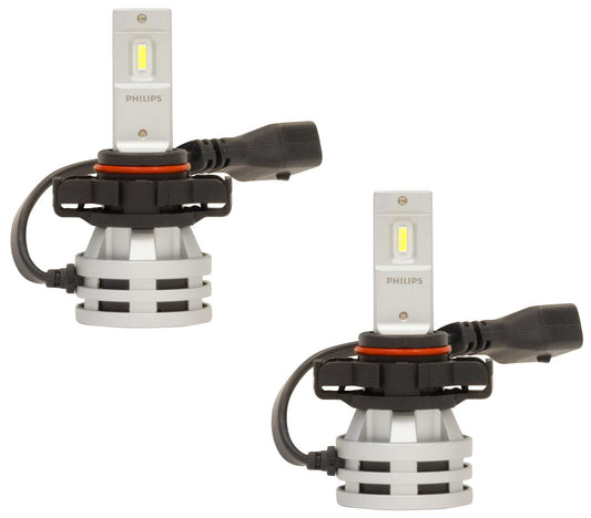 Philips UltinonSport PS24WFF LED Bulb, Fog Light & Powersports Headlights, 2 Pack, White