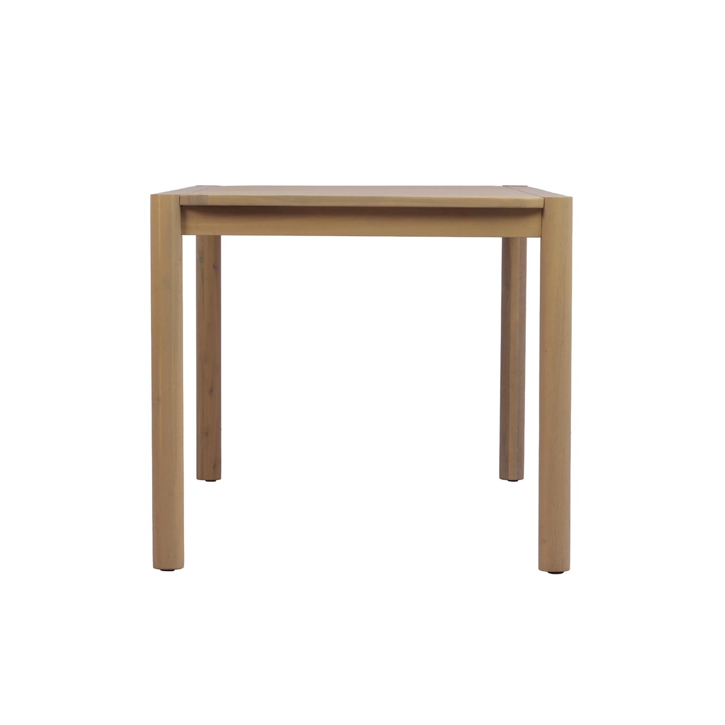 Christopher Knight Home Cascade 70" Outdoor Rectangular Dining Table, Acacia Wood Patio Dining Table for 4-6 People, Solid Wood Outdoor Table for Patio Deck Garden Backyard Dining, Light Teak