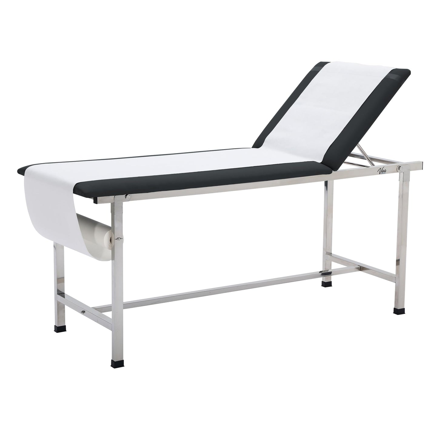 Vivacomfort Folding Medical Exam Table, Basic Adjustable Patient Treatment Table, Doctor Bed with Folding Legs, 74.8''L x 27.5''W x 31.4''H