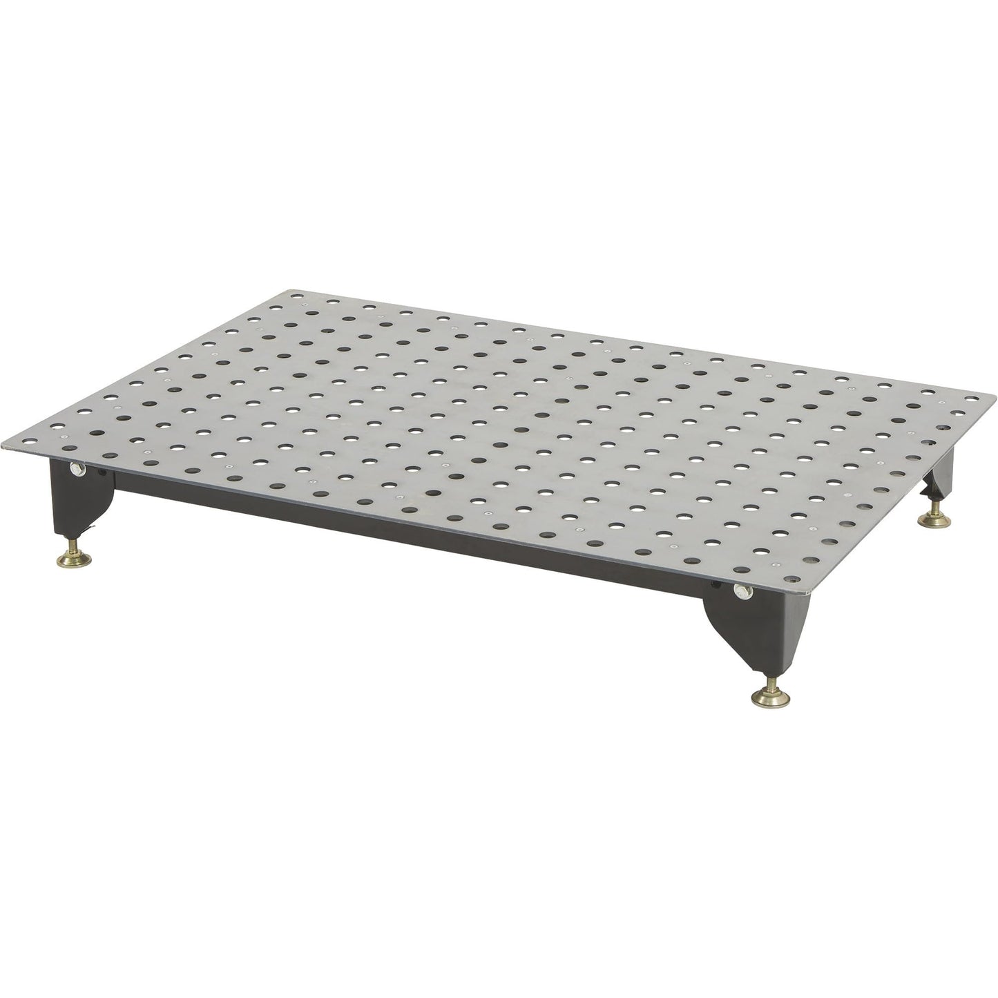 Klutch Steel Welding Table with 24-Piece Fit-Up Tool Kit, 600 Lb Capacity, 36 in. L x 24 in. W x 33-1/4 in. H, 16mm Fixture Holes, Stand Alone or Benchtop Welding Fabrication Table