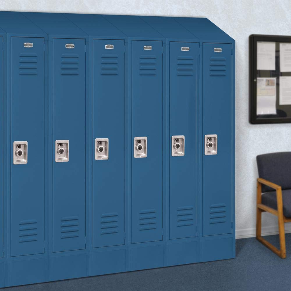 Salsbury Industries 61352BL-U Single Tier 36-Inch Wide 5-Feet High 12-Inch Deep Unassembled Standard Metal Locker, Blue