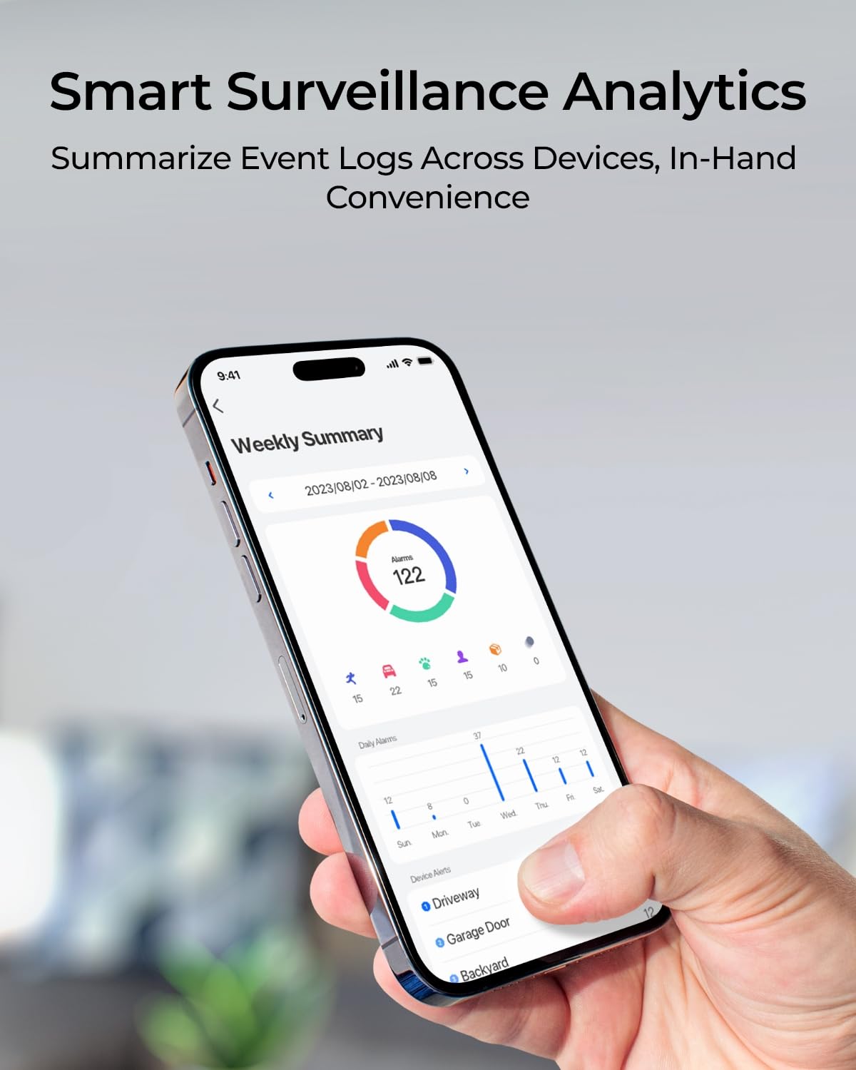 REOLINK Home Hub Pro, Centralized Control for up to 24 REOLINK Security Cameras, up to 16TB HDD Storage, 2TB HDD Included, AES-128 Encryption, 16MP Streaming, Wi-Fi 6, 120dB Siren. No Monthly Fees